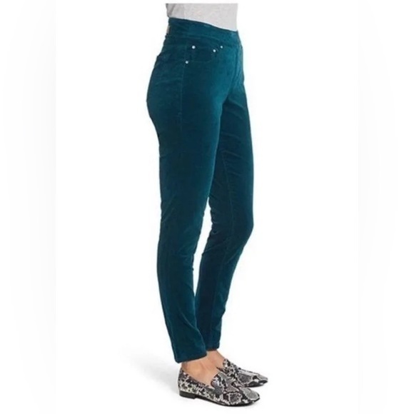 Jag Jeans Denim - Jag North Star Green Velvet Maya Skinny‎ Jeans Sz 2/26